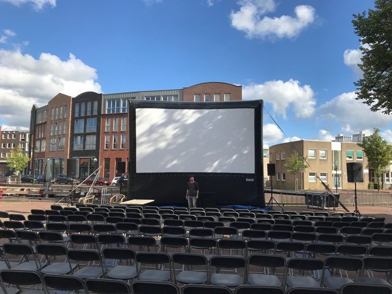 Outdoor cinema airscreen - buitenbioscoop