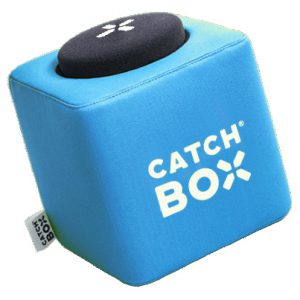 Catchbox Pro Blauw incl. headset microfoon